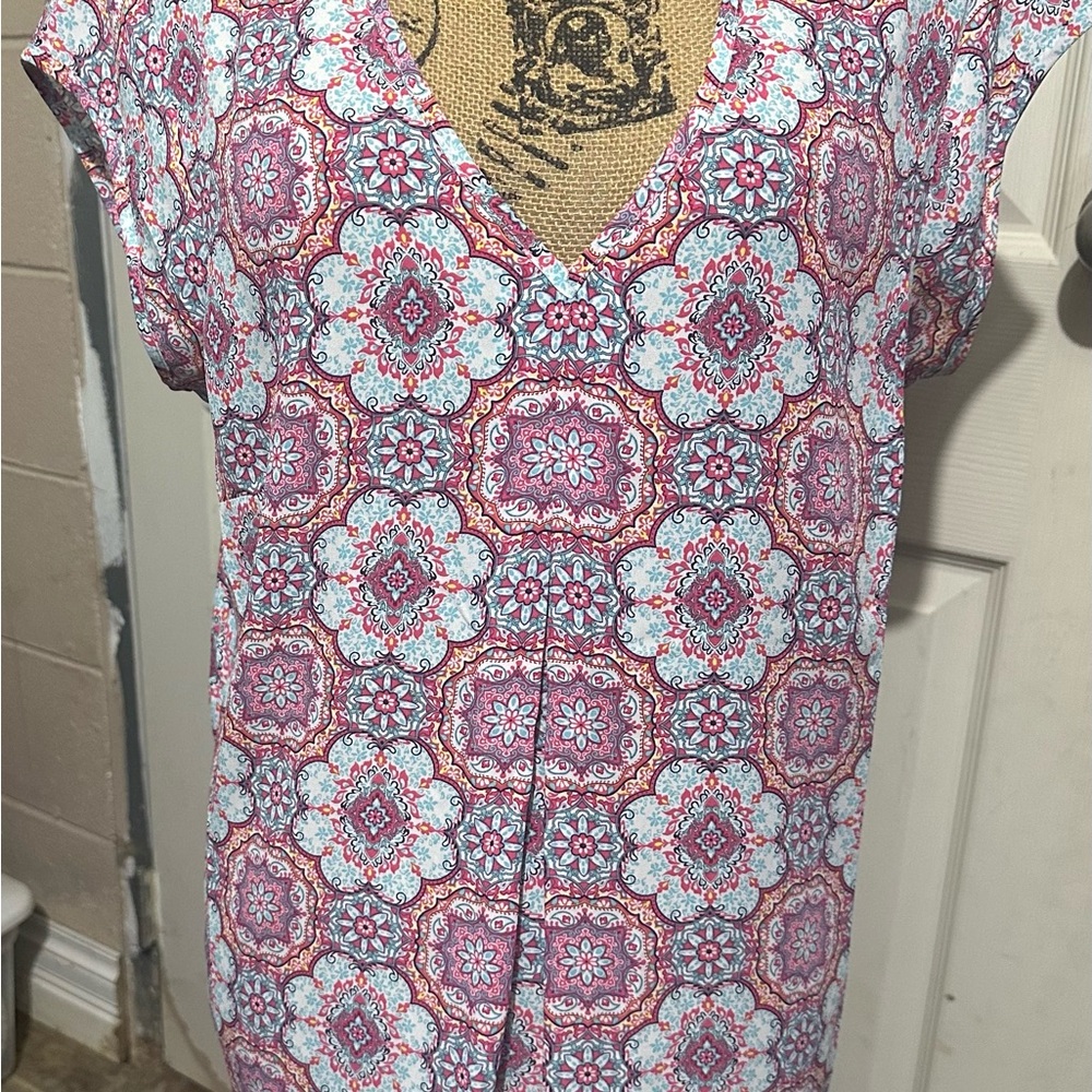 Floral Pink Women's Top